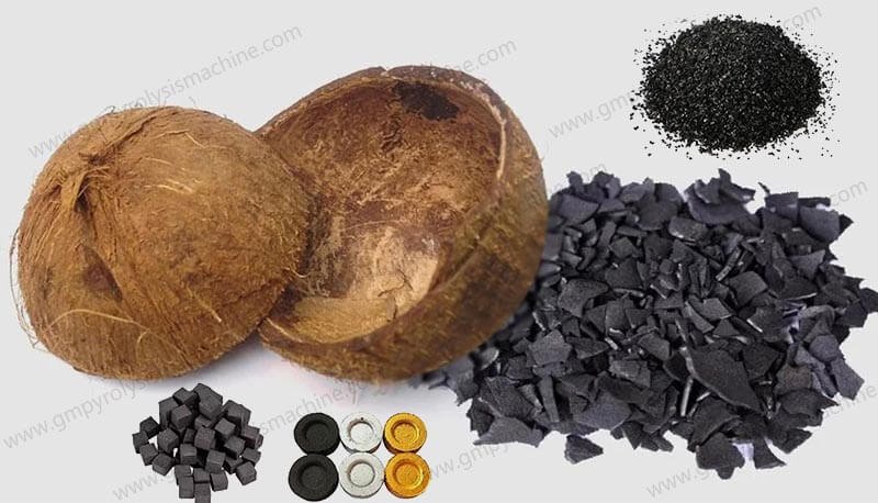 Carbonize Coconut Shells