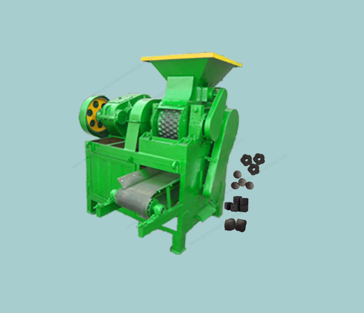 Charcoal forming machine