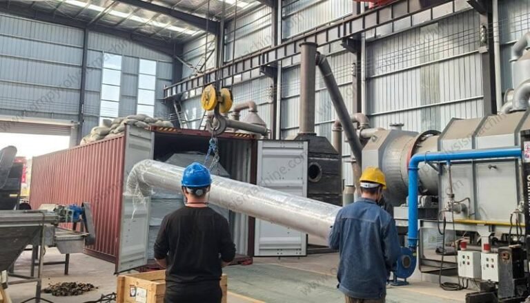 GuanMa Sawdust charcoal machine to Malaysia