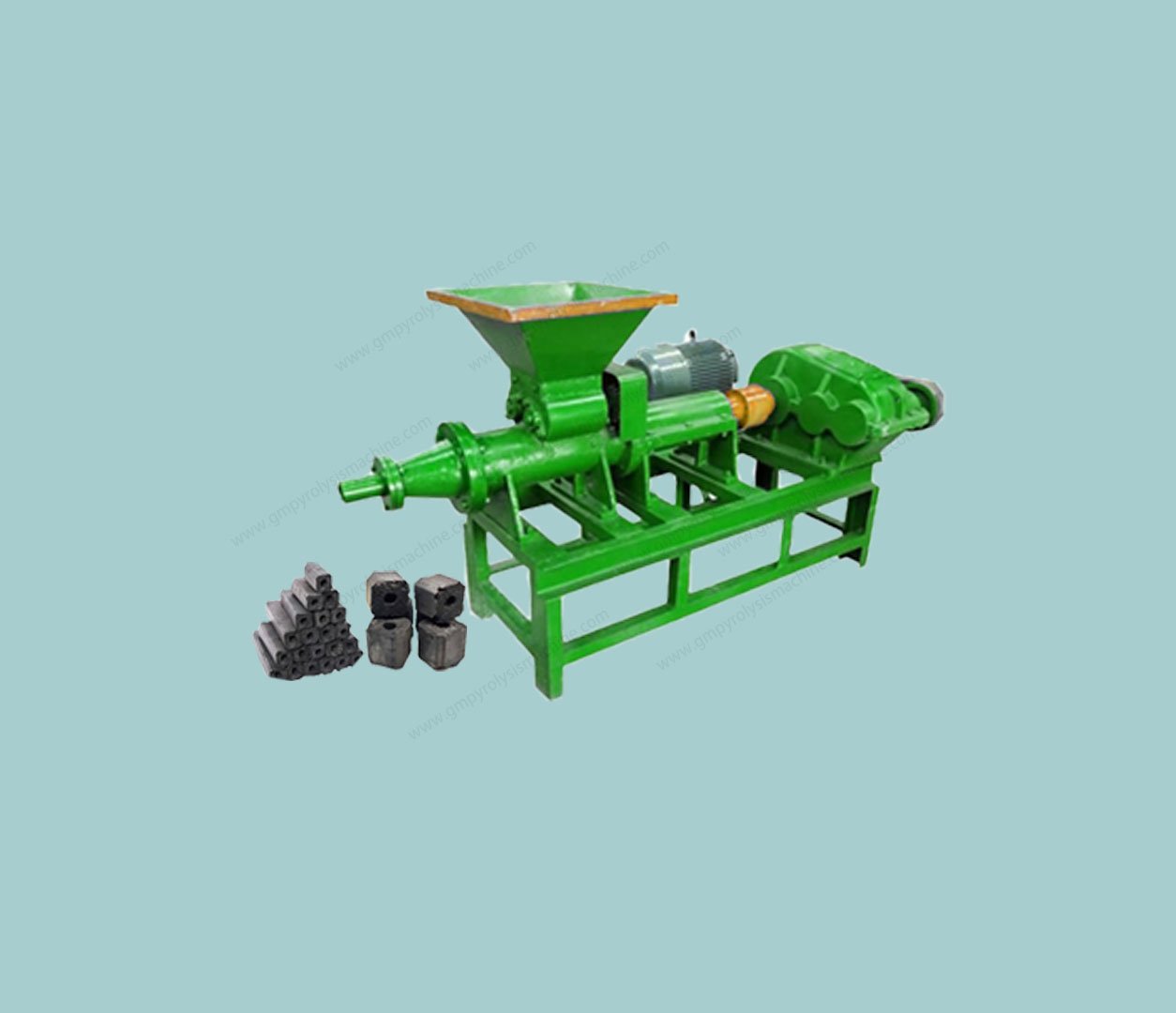 Small charcoal making machine